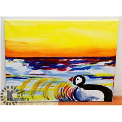 ORIGINAL ARTIST SIGNED PAINTED CANVAS