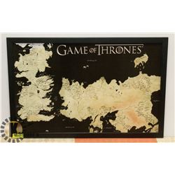GAME OF THRONES WORLD MAP