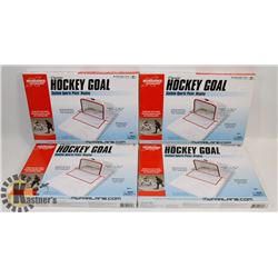 LOT OF FOUR NEW MCFARLANE'S HOCKEY GOALS