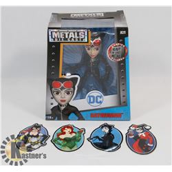NEW DIE CAST METAL CATWOMAN FIGURE SOLD