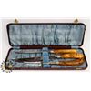 Image 1 : VINTAGE MADE IN ENGLAND CARVING SET WITH CASE