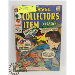 1968 MARVEL COLLECTORS COMIC HULK F.F