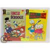 Image 1 : LOT OF 2 OLD DISNEY AND UNCLE SCROOGE