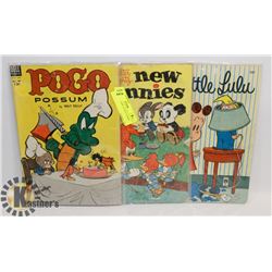 LOT OF 3 WOODY 10 CENT COMICS