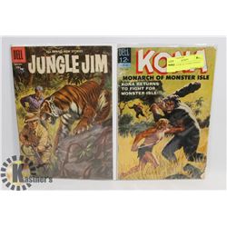 2 COLLECTOR 10, 12 CENT JUNGLE COMICS