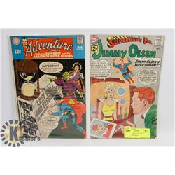 LOT OF 2- 12 CENT SUPERMAN COLLECTOR COMICS