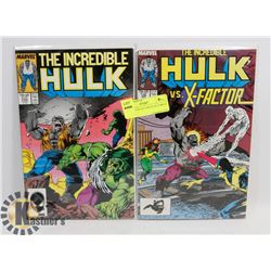 LOT OF 2 COLLECTOR HULK COMICS
