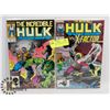 Image 1 : LOT OF 2 COLLECTOR HULK COMICS