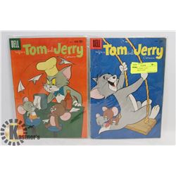 2 TOM AND JERRY 1950'S COLLECTIBLE COMIC