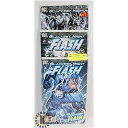 SET #1-3 BLACKEST NIGHT FLASH COMIC SET