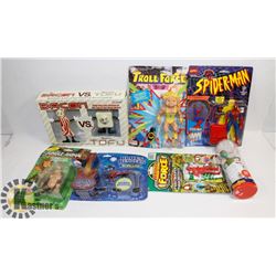 SEALED 5 VINTAGE TOYS TROLL FORCE