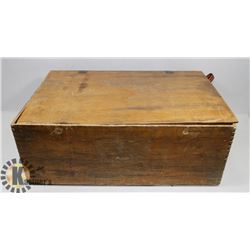 ANTIQUE HARDWARE STORE DISPLAY BOX.