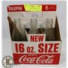 Image 1 : VINTAGE 6 PACK OF COKE IN CASE.