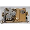 Image 1 : ART DECO ROTARY DIAL  PHONE AND 8" DESK FAN