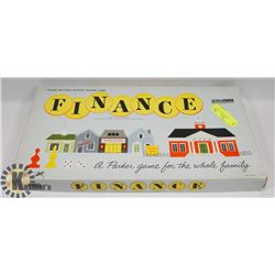 VINTAGE FINANCE BOARD GAME
