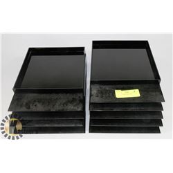 SET OF 9 TABLE DISPLAYS