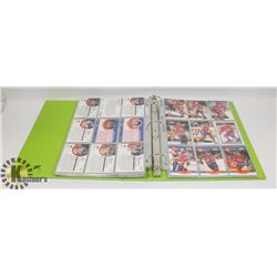 GREEN BINDER W/OVER 200 COLLECTIBLE