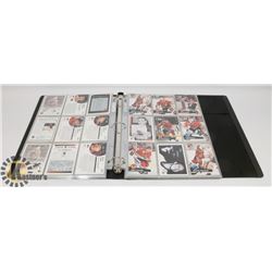 BLACK BINDER W/OVER 195 COLLECTIBLE