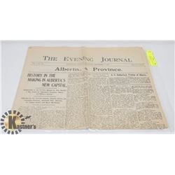 VINTAGE REPRINTED 'THE EVENING JOURNAL' SEPTEMBER