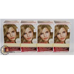 FOUR BOXES OF HAIR COLOUR