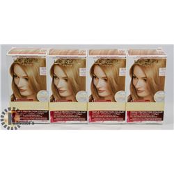 FOUR BOXES OF HAIR COLOUR
