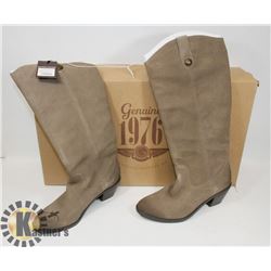NEW GENUINE 1976 GENUINE LEATHER BOOTS SZ 9.5