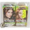 Image 1 : LOT OF 2 GARNIER NUTRISSE BROWN HAIR DYE