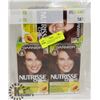 Image 1 : LOT OF 3 GARNIER NUTRISSE 550 MEDIUM BURGUNDY