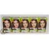Image 1 : LOT OF 5 GARNIER NUTRISSE 50 MEDIUM NATURAL BROWN