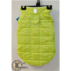 SKYLINE PUFF DOG VEST GREEN SIZE 20