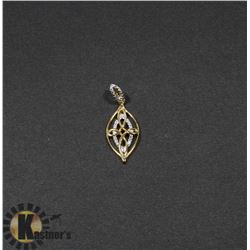 #82- DIAMOND ACCENT PENDANT