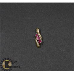 #136-GENUINE RUBY PENDANT