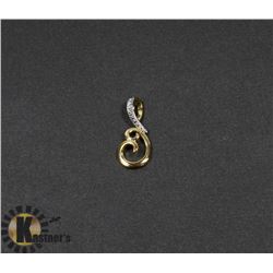 #100-DIAMOND ACCENT PENDANT