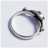 Image 3 : SILVER GARNET WITH JACKET RING