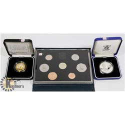 1987 UK ROYAL MINT PROOF SET,  5 POUND 1998