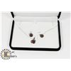 Image 1 : .925 FASHION EARRING & PENDANT SET