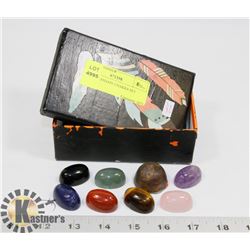 TUMBLED/SHAPE CHAKRA SET