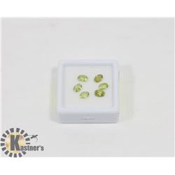 #104-NATURAL GREEN PERIDOT GEMSTONE 5.0CT