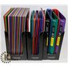 Image 1 : 3 SLEEVES OF ASSORTED FILE FOLDERS AND BINDERS.