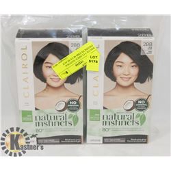 BAG OF 3 CLAIROL NATURAL INSTINCTS #2BB BLUE BLACK