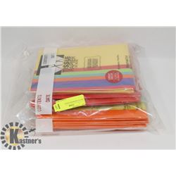 BAG OF ASSORTED TISSUE PAPER.