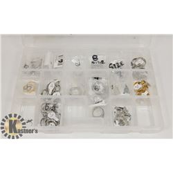 BOX OF 85 LADIES RINGS