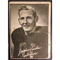 1961 JACKIE PARKER TOPPS FOOTBALL CARD #39.