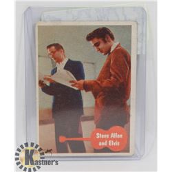1956 ELVIS COLLECTIBLE CARD.