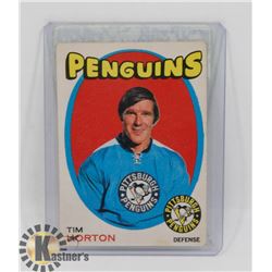 TIM HORTON 91-92 OPEECHEE CARD PITTSBURGH PENGUINS