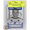 Image 1 : IN THE GAME JOHNNY BOWER AUTOGRAPHED HOCKEY CARD.