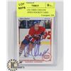 Image 1 : UPPER DECK CHRIS CHELIOS AUTOGRAPHED HOCKEY CARD.