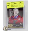 Image 1 : IN THE GAME GUY LAFLEUR AUTOGRAPHED HOCKEY CARD.