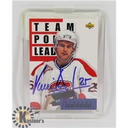 VINCENT DAMPHOUSE MONTREAL CANADIENS SIGNED