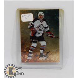 JASON WOOLEY SIGNED BUFFALO SABRES SIGNED CARD.